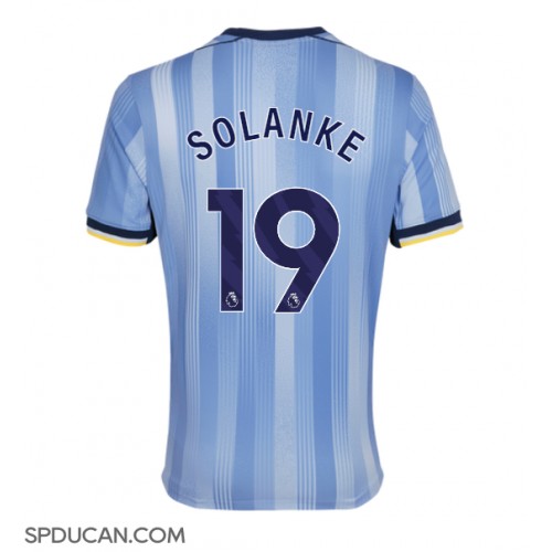 Muški Nogometni Dres Tottenham Hotspur Dominic Solanke #19 Gostujuci 2024-25 Kratak Rukav